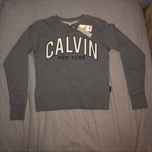 Grey Calvin Klein sweater brand new with tags